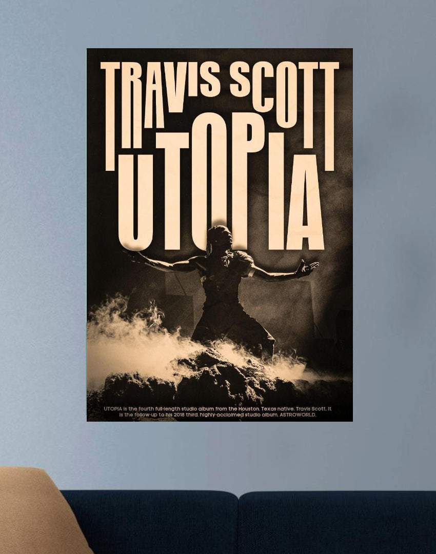 TRAVIS SCOTT | VISION SINGERS #56 | MUSIC POSTERS