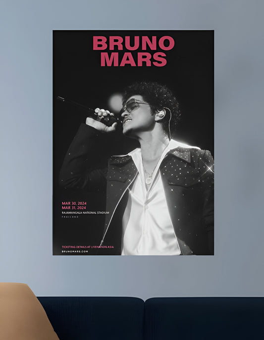BRUNO MARS | VISION VOICE #019 | MUSIC POSTERS