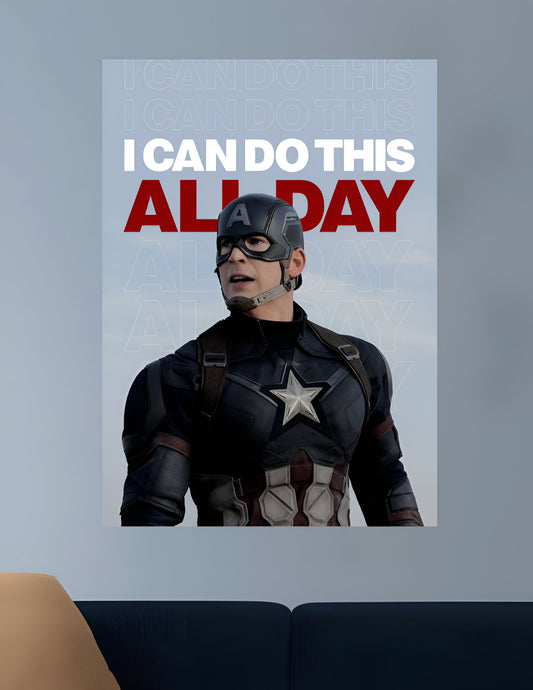 CAPTAIN AMERICA | VISION SUPER-HEROS #101 | HERO POSTERS