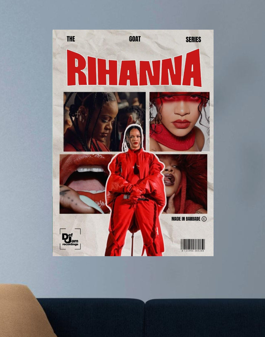 RIHANNA | VISION SINGERS #50 | MUSIC POSTERS