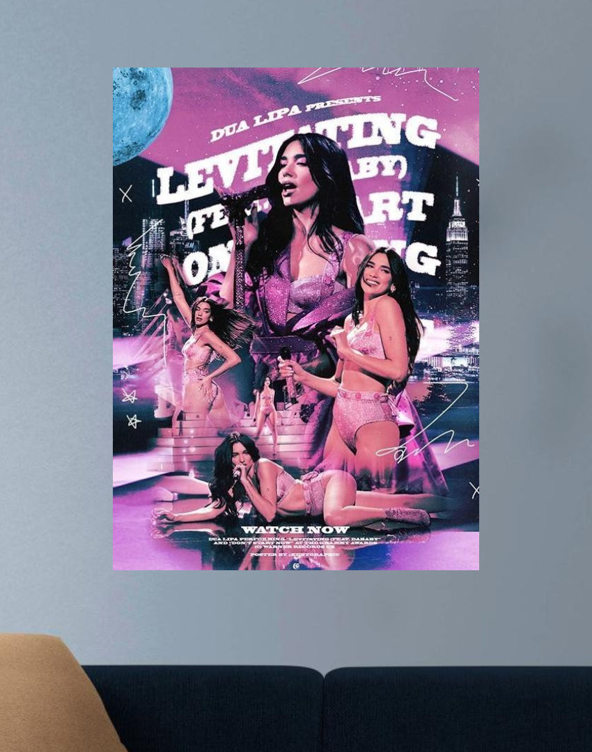 DUA LIPA | VISION SINGERS #48 | MUSIC POSTERS