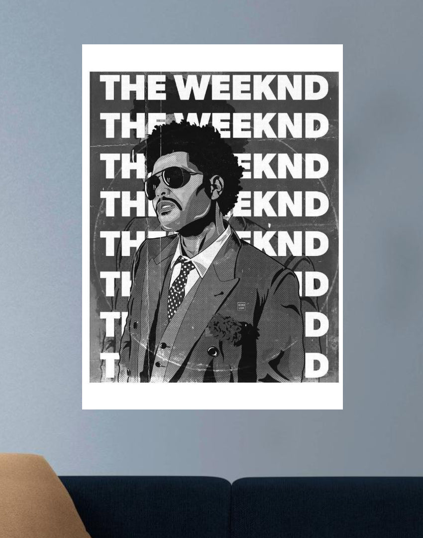 THE WEEKEND | VISION SINGERS #47 | MUSIC POSTERS – HIIQIFY