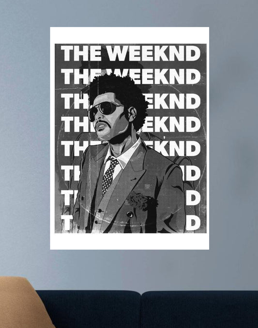 THE WEEKEND | VISION SINGERS #47 | MUSIC POSTERS