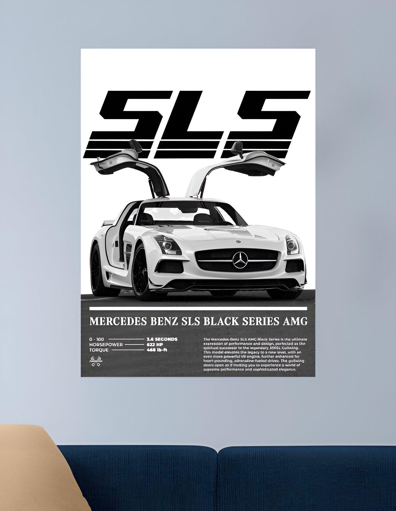 SLS AMG | VISION CARS #062 | CAR POSTERS