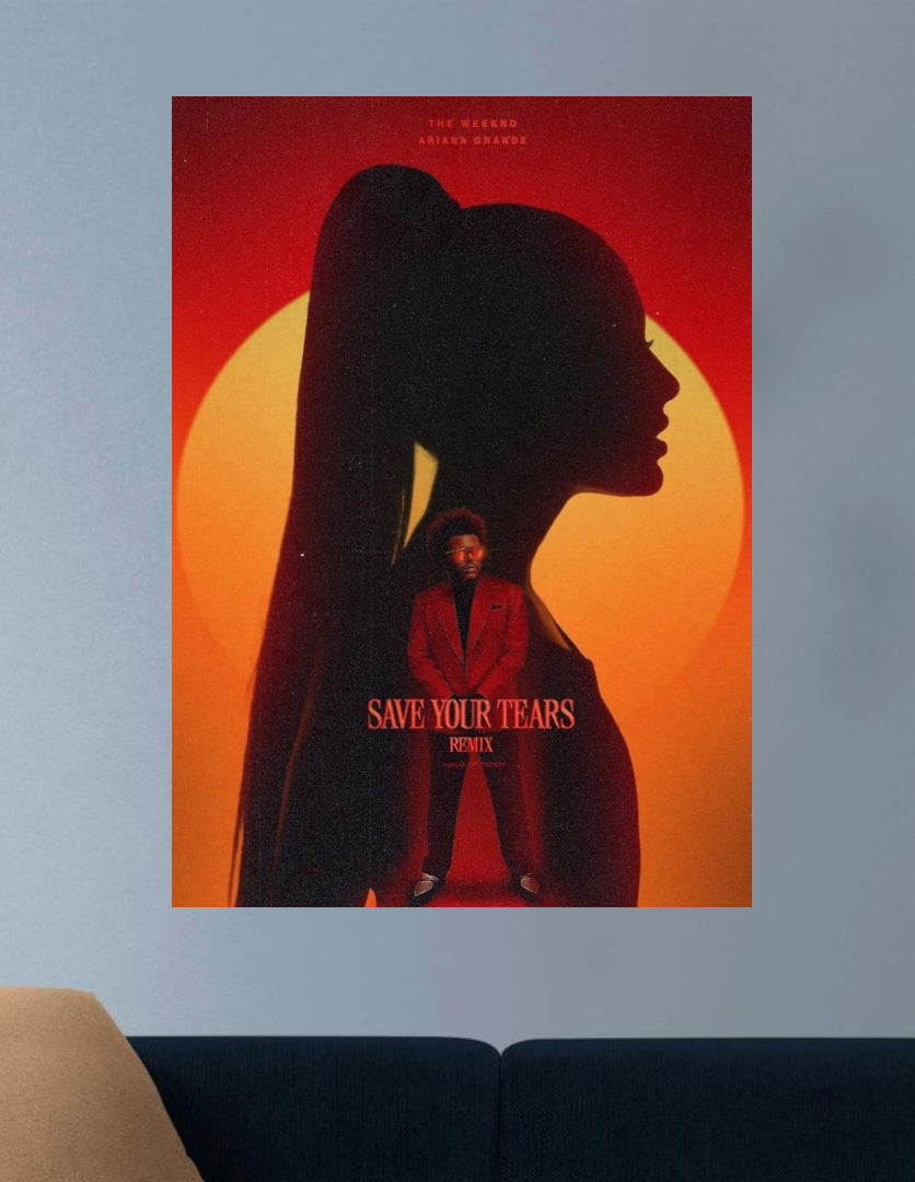 SAVE YOUR TEARS | VISION SINGERS #43 | MUSIC POSTERS