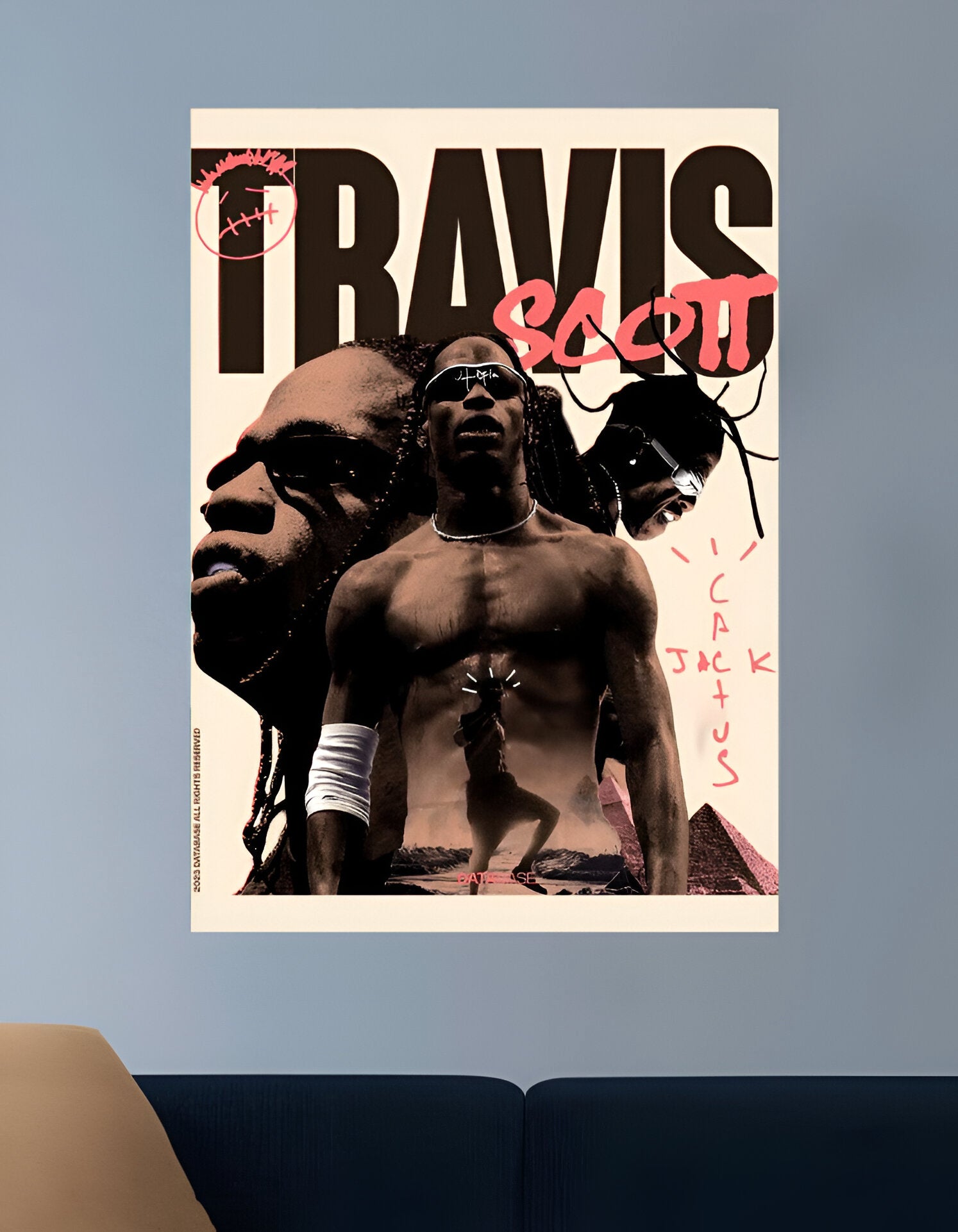 TRAVIS SCOTT | VISION VOICE #021 | MUSIC POSTERS