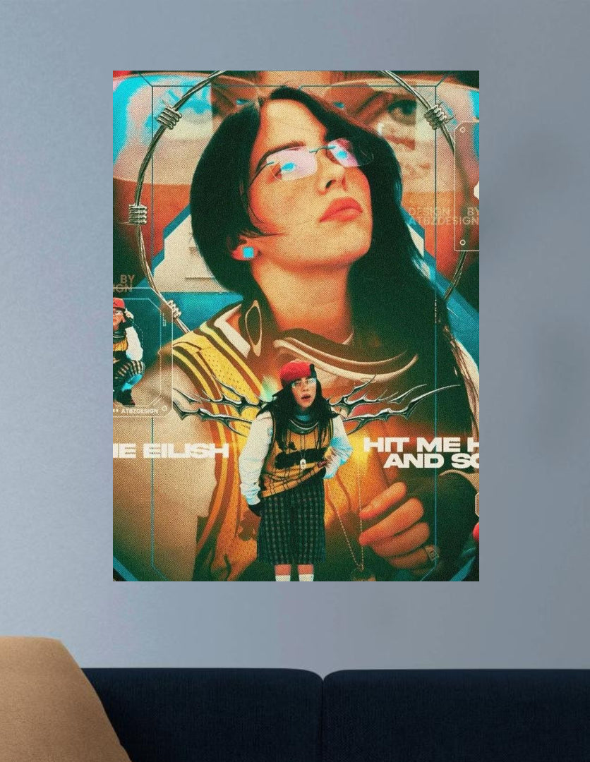 BILLIE | VISION SINGERS #38 | MUSIC POSTERS