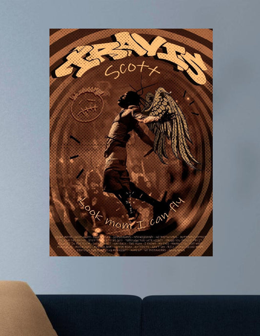 TRAVIS SCOTT | VISION SINGERS #34 | MUSIC POSTERS