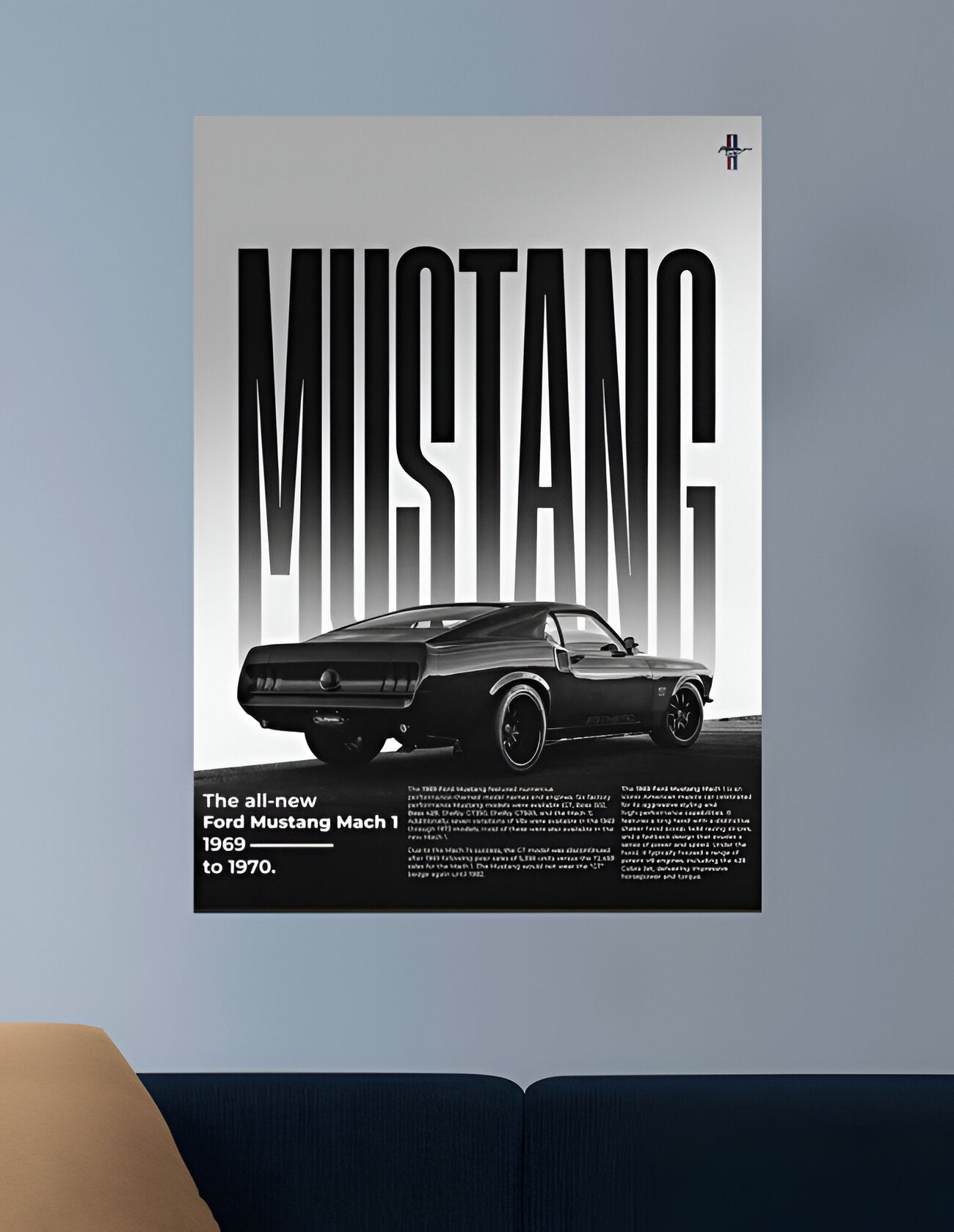 MUSTANG | VISION CARS #061 | CAR POSTERS