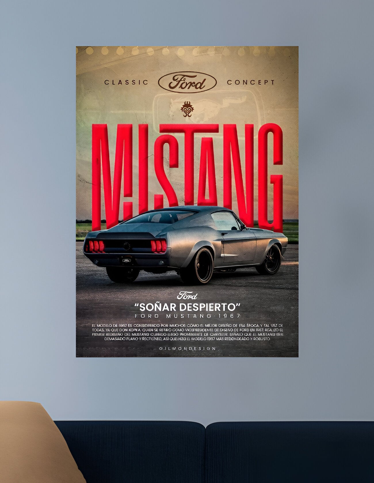 MUSTANG | VISION CARS #060 | CAR POSTERS