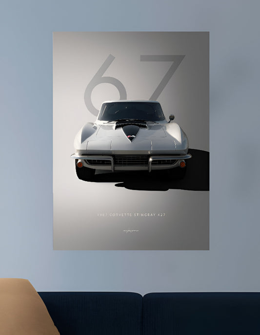 STINGRAY | VISION CARS #057 | CAR POSTERS