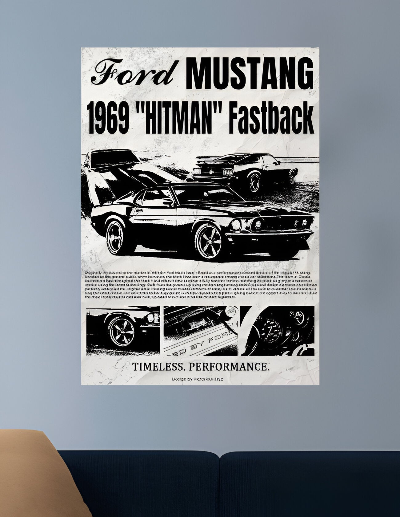MUSTANG | VISION CARS #055 | CAR POSTERS