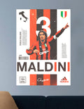 MALDINI  | VISION SPORTS #030 | FOOTBALL POSTERS