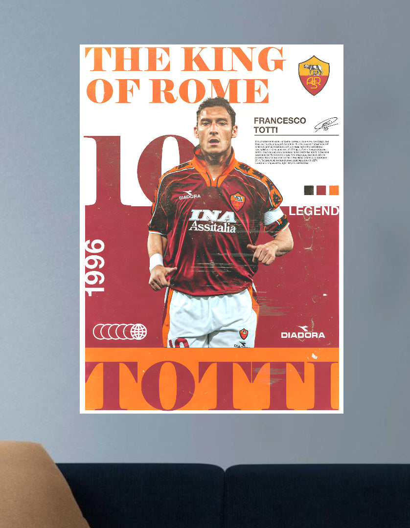 TOTTI | VISION SPORTS #032 | FOOTBALL POSTERS