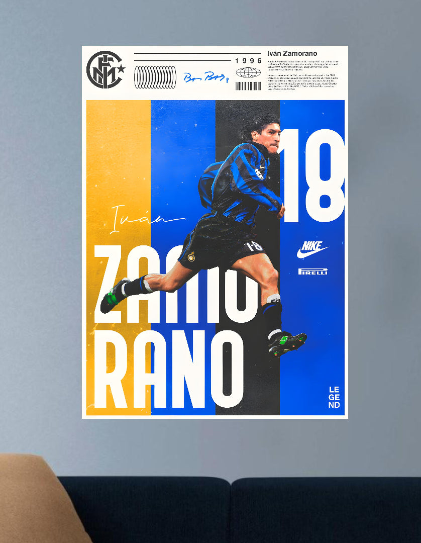 ZAMORANO | VISION SPORTS #035 | FOOTBALL POSTERS