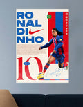 RONALDINHO | VISION SPORTS #037 | FOOTBALL POSTERS
