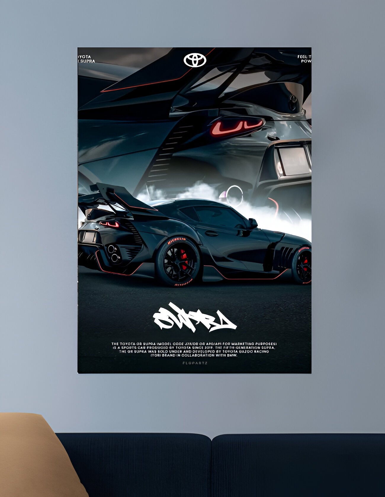 SUPRA | VISION CARS #004 | CAR POSTERS
