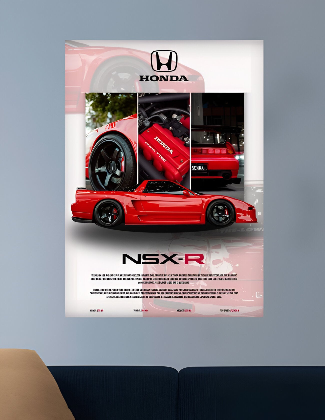 NSX-R | VISION CARS #007 | CAR POSTERS