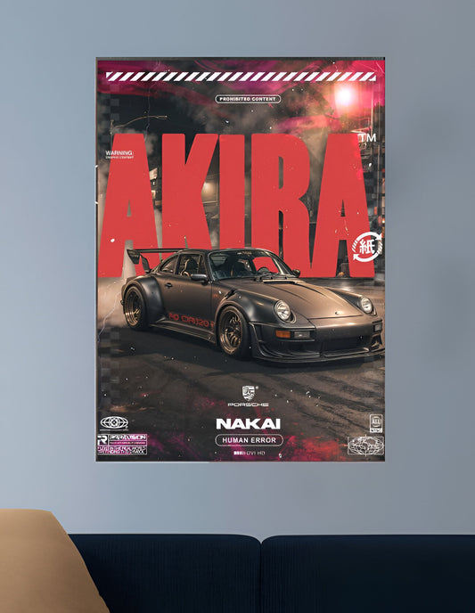 AKIRA | VISION CARS #010 | CAR POSTERS