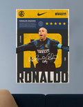 RONALDO NAZARIO | VISION SPORTS #045 | FOOTBALL POSTERS