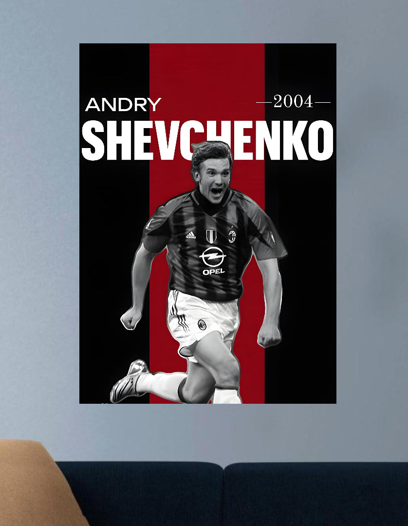ANDRIY SHEVCHENKO | VISION SPORTS #005 | FOOTBALL POSTERS