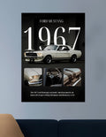 MUSTANG 1967 | VISION CARS #122 | CAR POSTERS