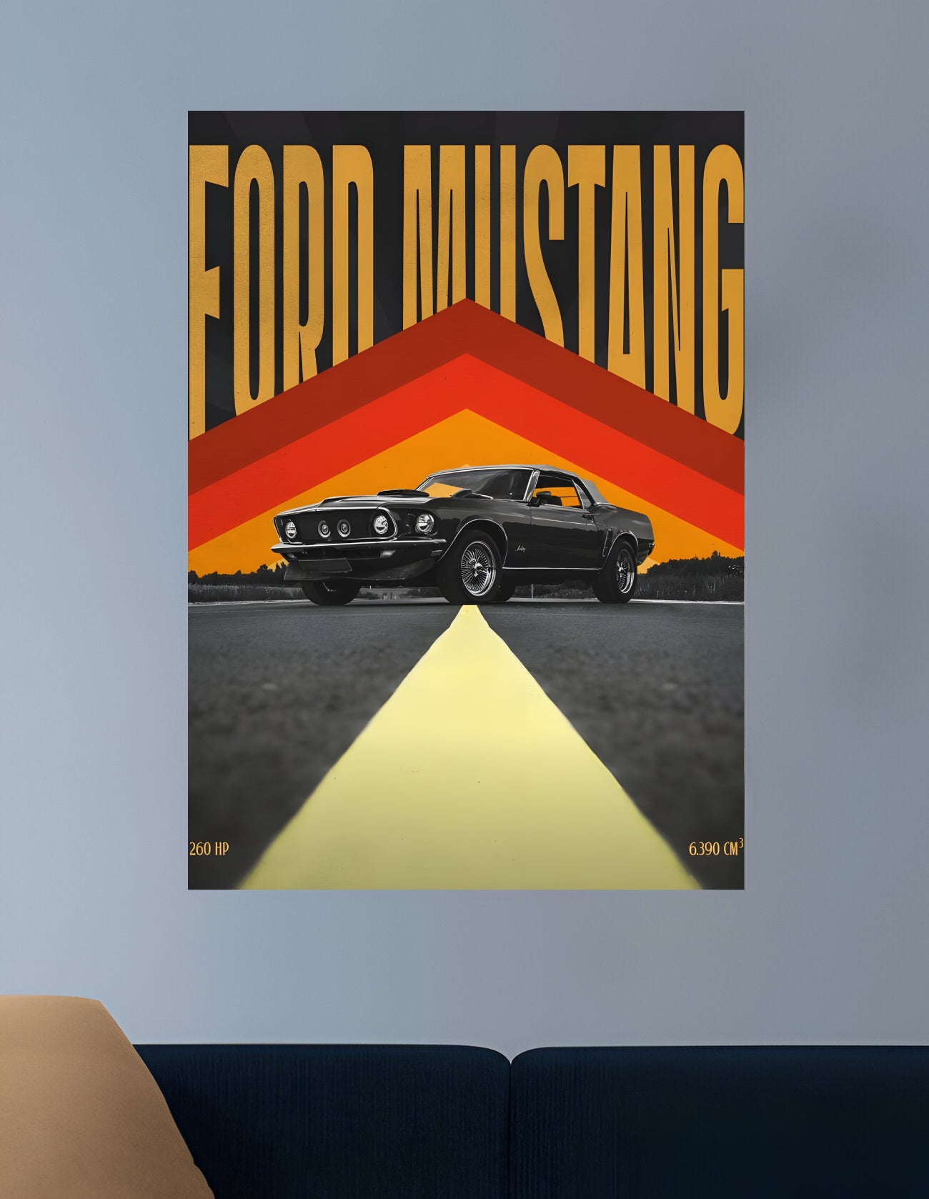 MUSTANG | VISION CARS #121 | CAR POSTERS