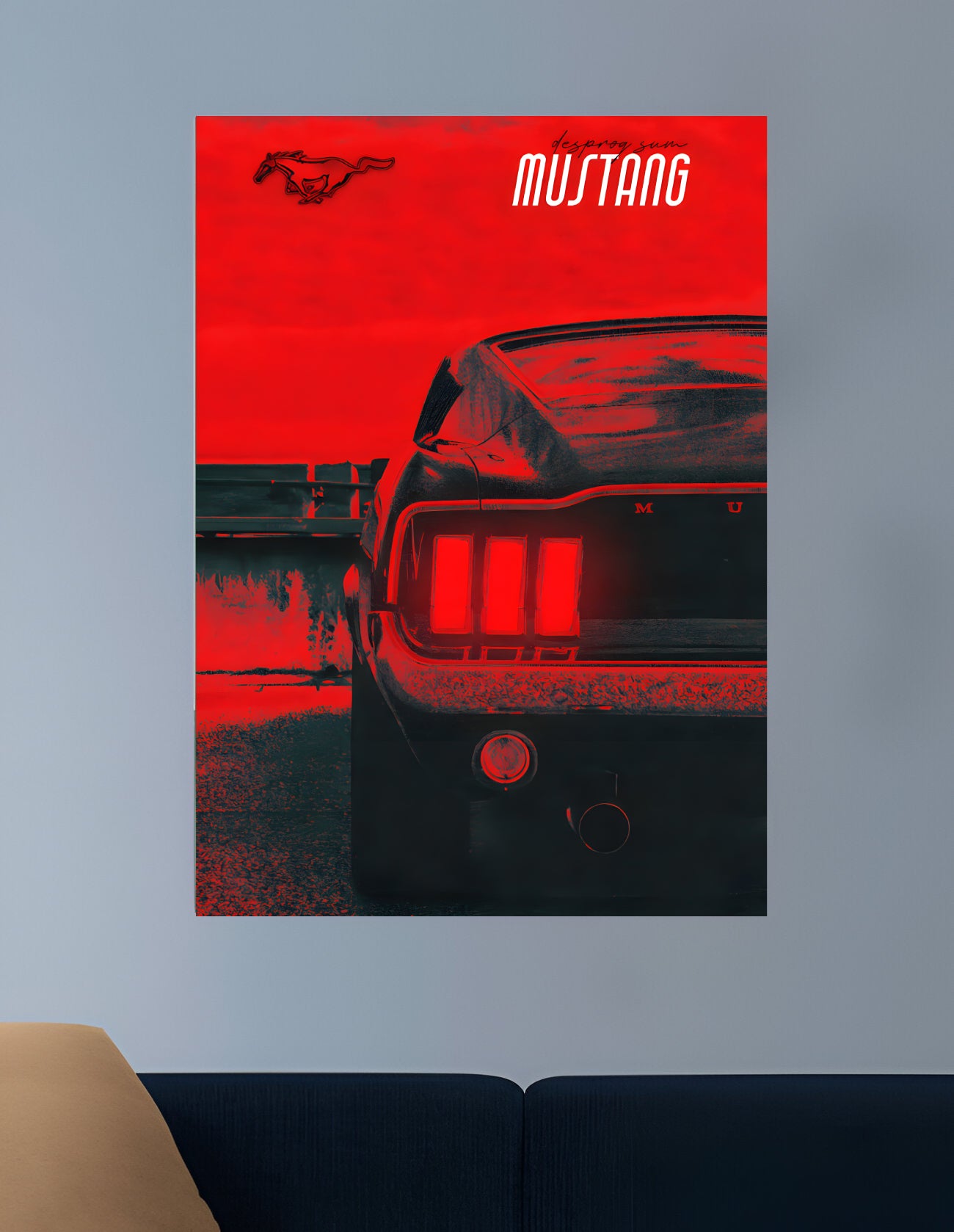 MUSTANG | VISION CARS #098 | CAR POSTERS