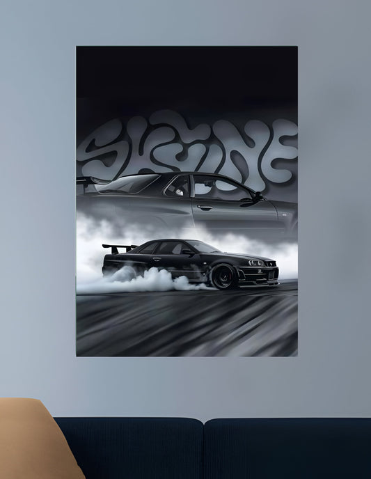 SKYLINE | VISION CARS #093 | CAR POSTERS