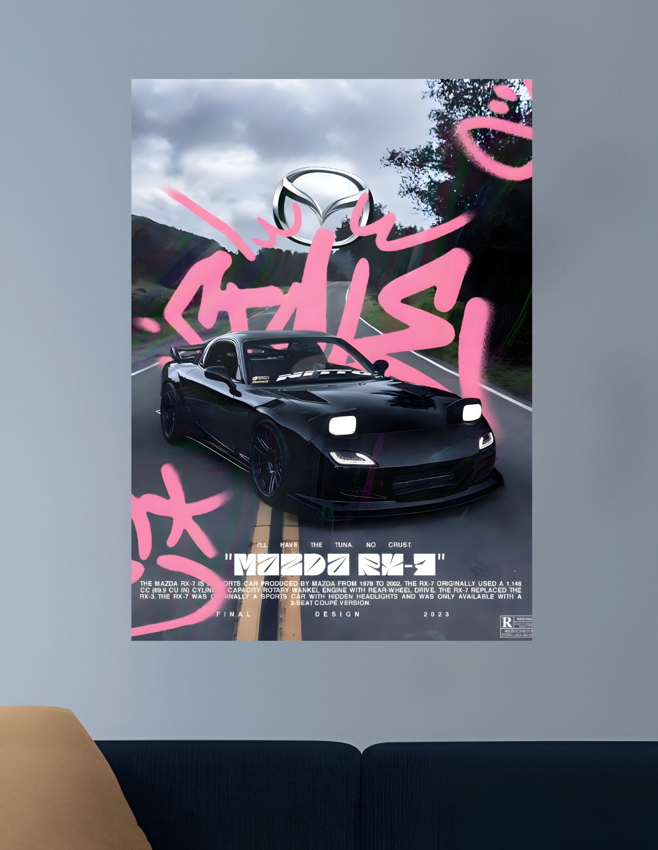 MAZDA RX7 | VISION CARS #101 | CAR POSTERS