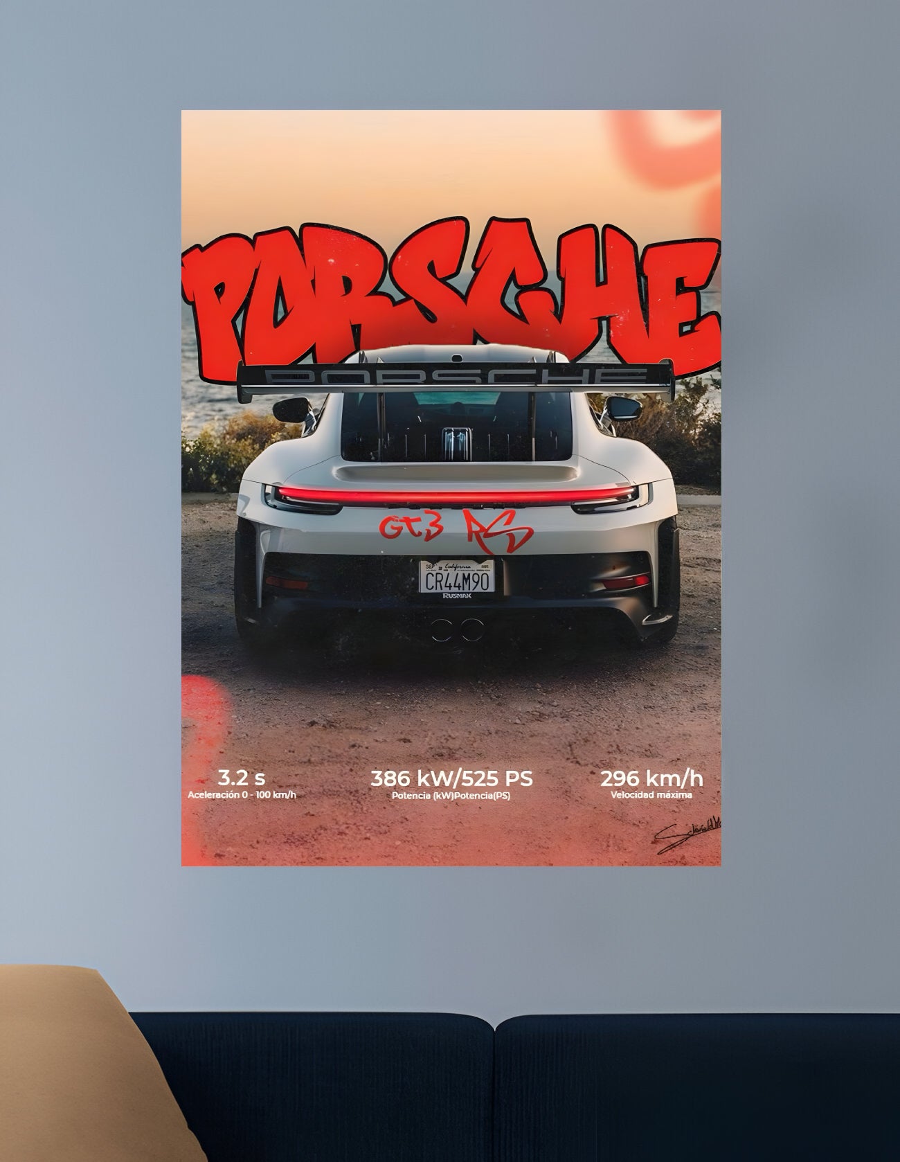 PORSCHE | VISION CARS #095 | CAR POSTERS