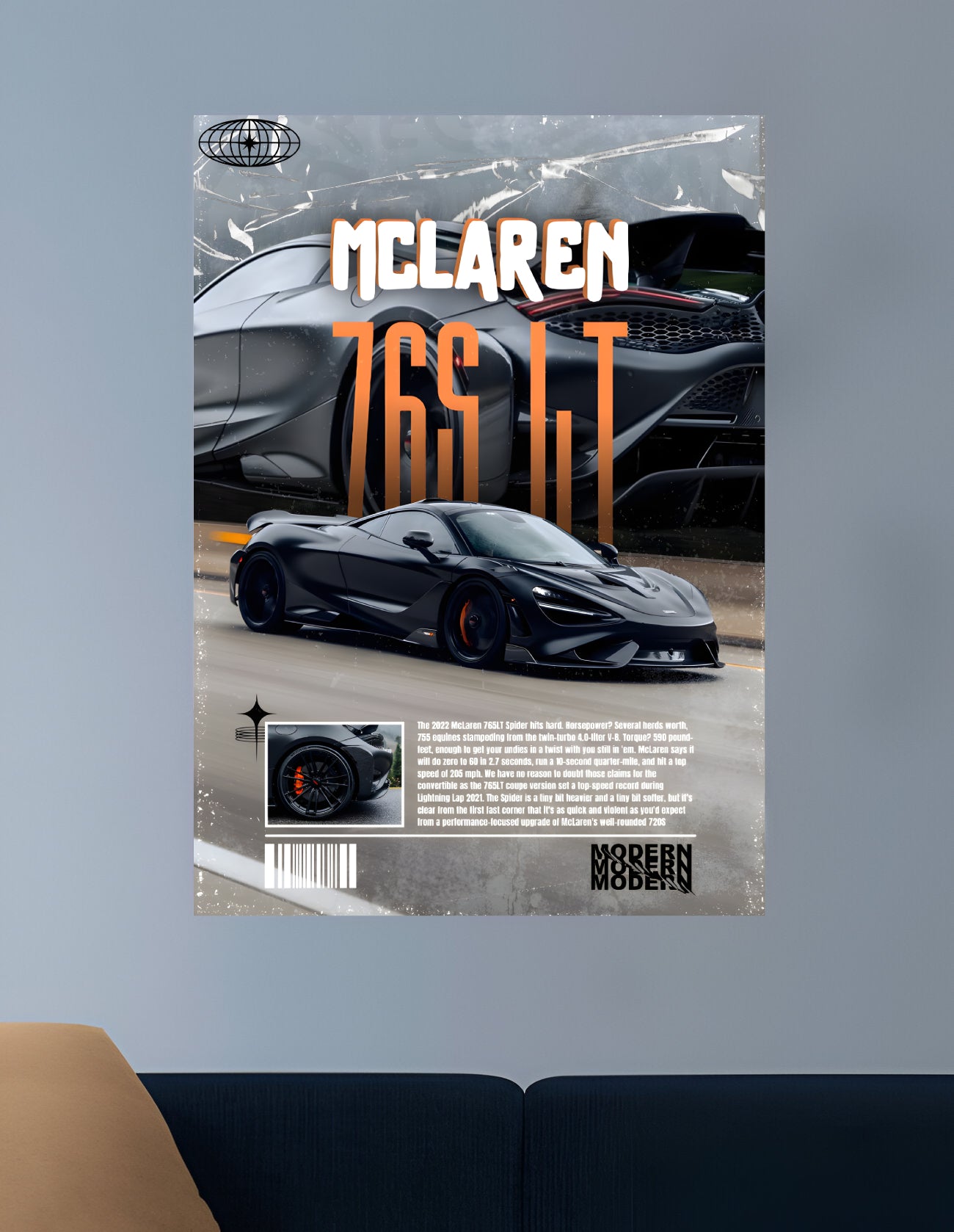 MCLAREN | VISION CARS #129 | CAR POSTERS