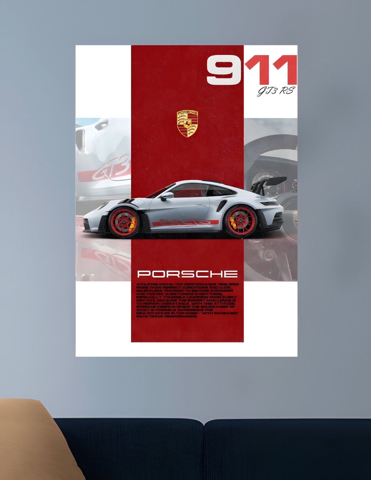 PORSCHE | VISION CARS #096 | CAR POSTERS