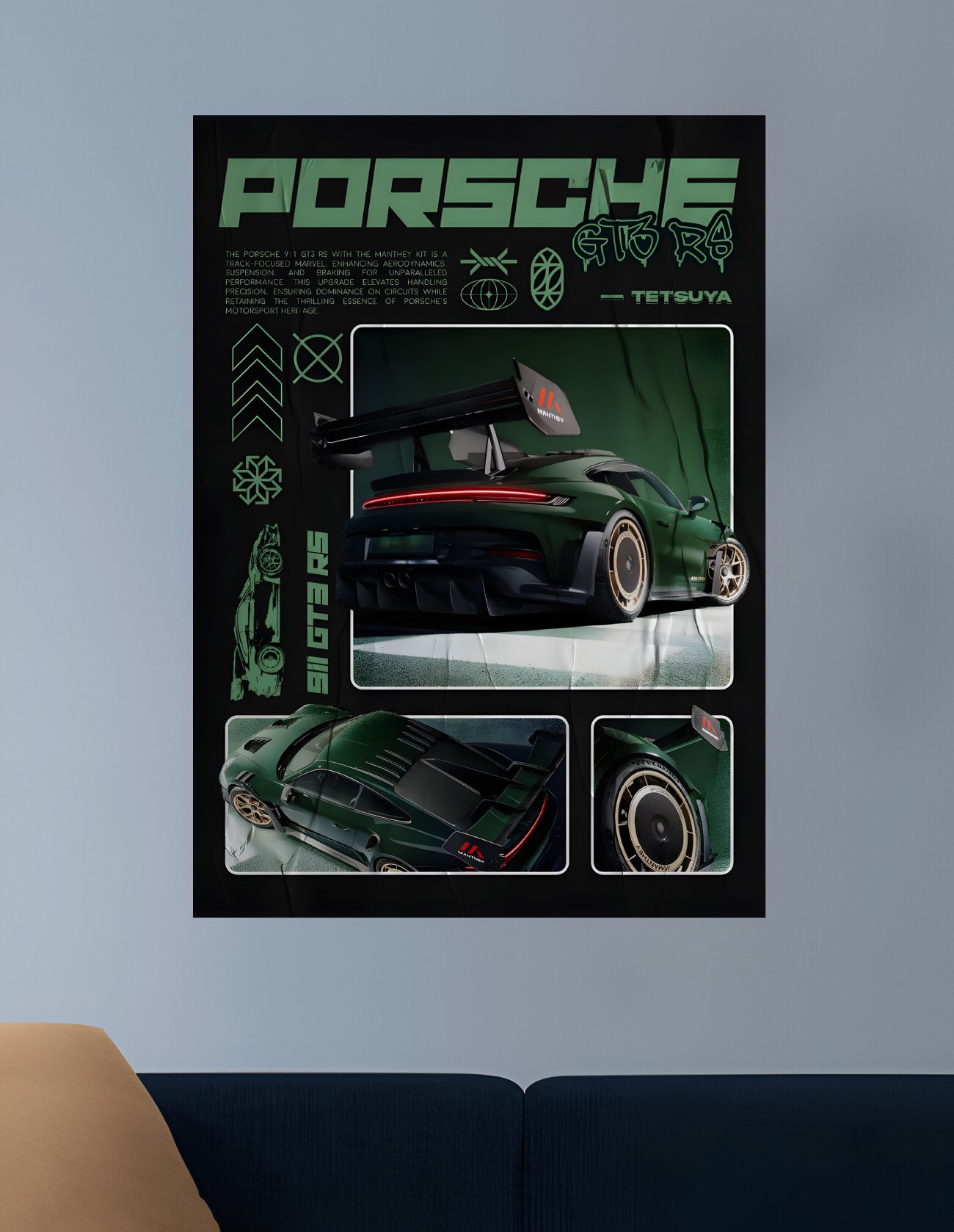 PORSCHE | VISION CARS #097 | CAR POSTERS