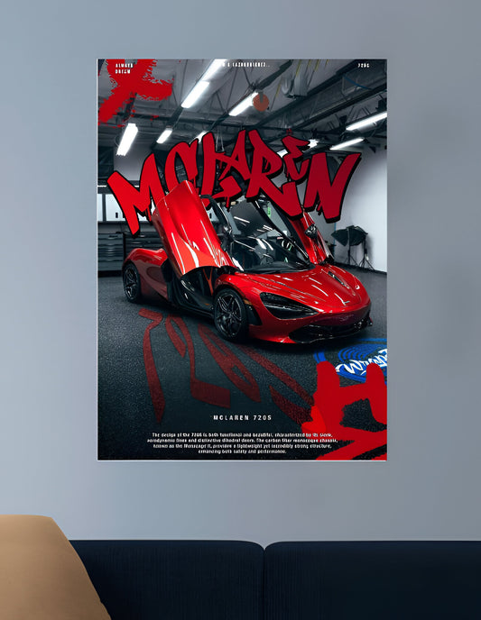 MCLAREN | VISION CARS #018 | CAR POSTERS