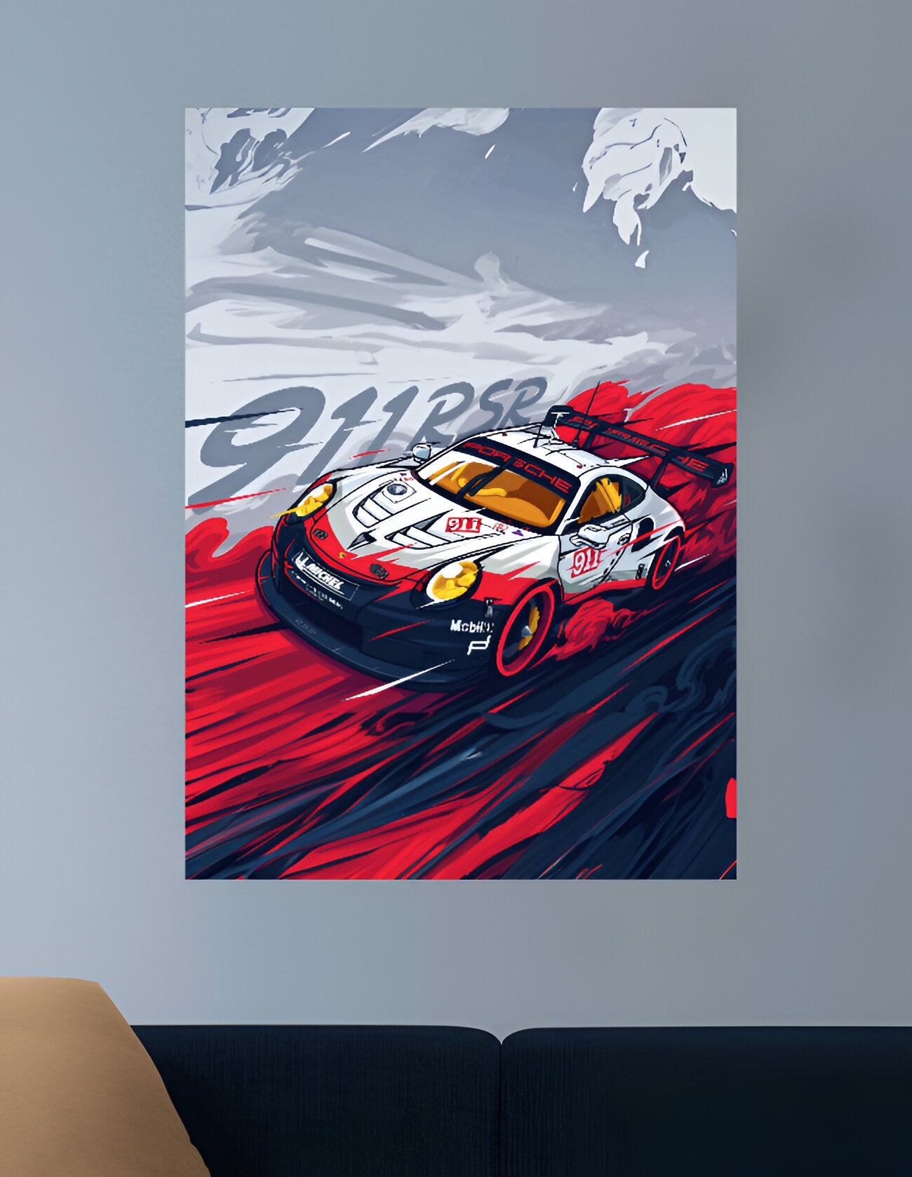PORSCHE 911 | VISION CARS #027 | CAR POSTERS