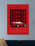 FERRARI | VISION CARS #063 | CAR POSTERS