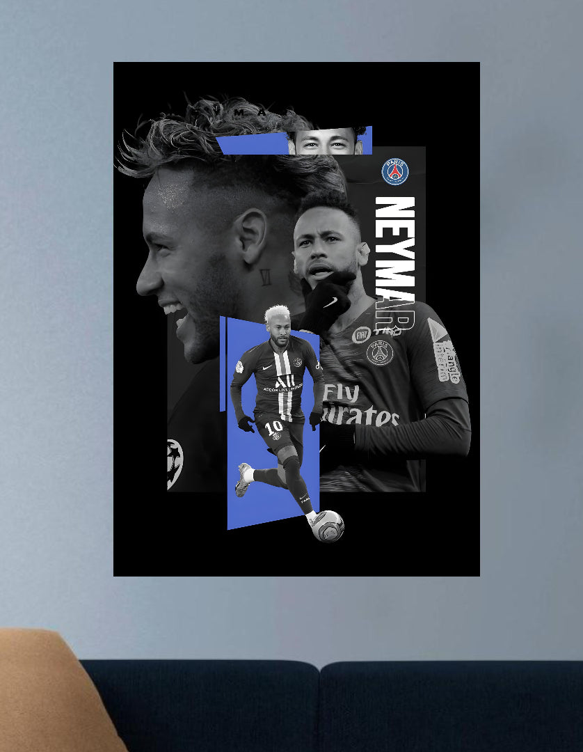 NEYMAR | VISION SPORTS #008 | FOOTBALL POSTERS