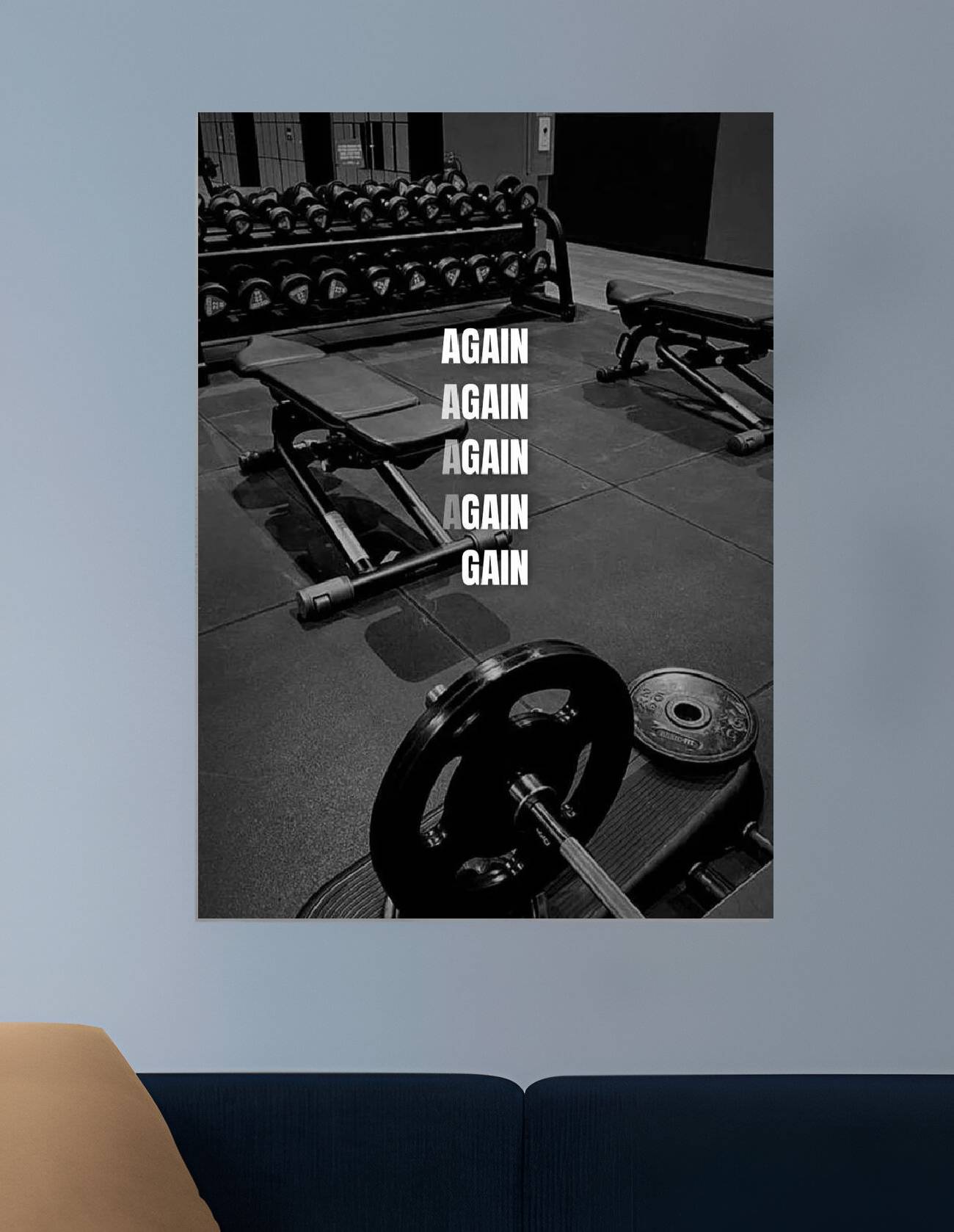 GYM MOTIVATION | VISION GYM #056 | GYM POSTERS