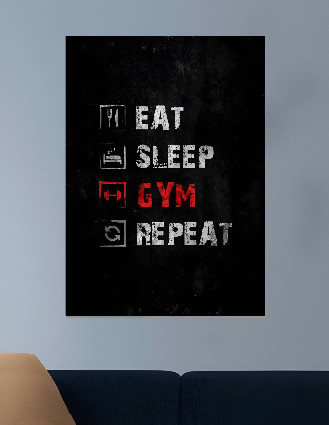 GYM MOTIVATION | VISION GYM #013 | GYM POSTERS
