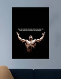 GYM MOTIVATION | VISION GYM #010 | GYM POSTERS