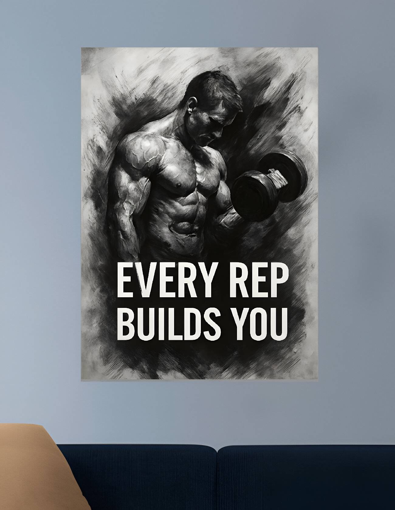 GYM MOTIVATION | VISION GYM #006 | GYM POSTERS