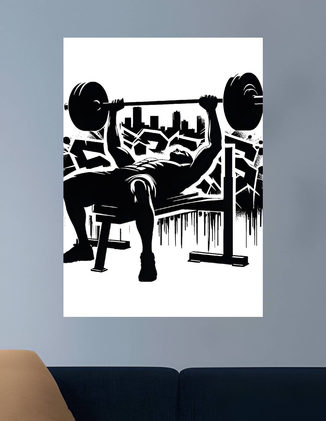 GYM MOTIVATION | VISION GYM #001 | GYM POSTERS