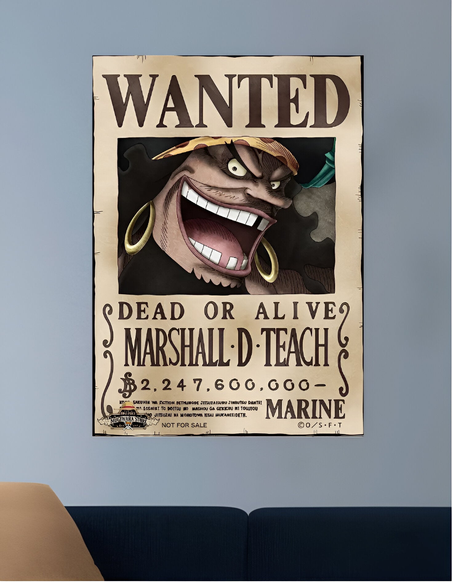 BLACK BEARD | VISION ANIME #030 | ANIME POSTERS