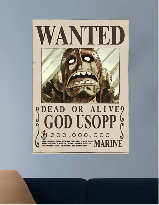 GOD USOPP | VISION ANIME #017 | ANIME POSTERS