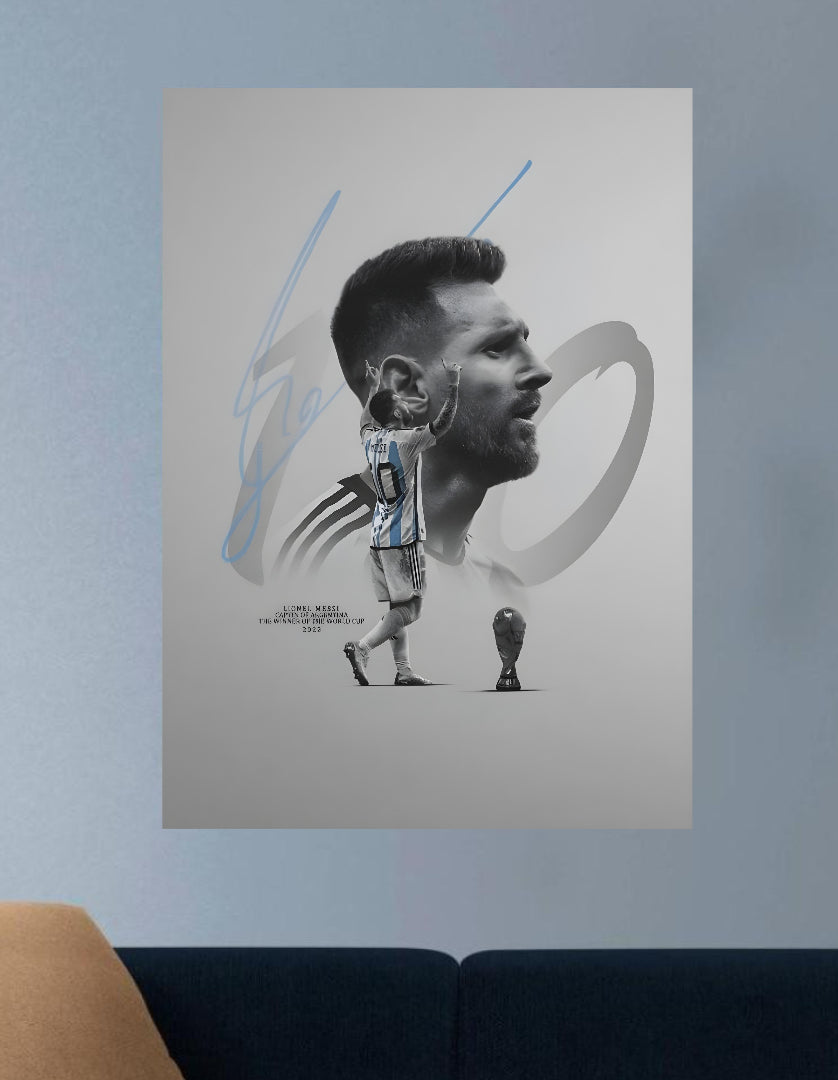 MESSI | VISION SPORTS #010 | FOOTBALL POSTERS