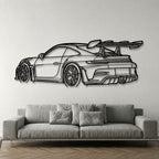 911 GT3 RS Metal Wall Art – 3FT