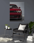 DODGE | LIGHTNING FRAMES 005 | 2X1.5 ft | NEON LED CAR POSTERS