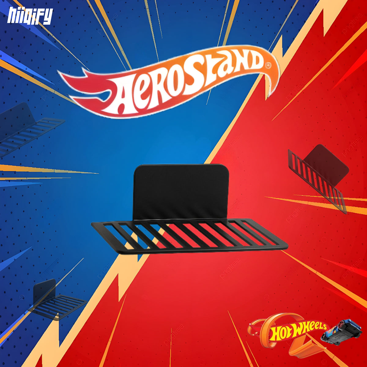 AEROSTAND - THE SINGLE FLOATING HOTWHEELS STAND