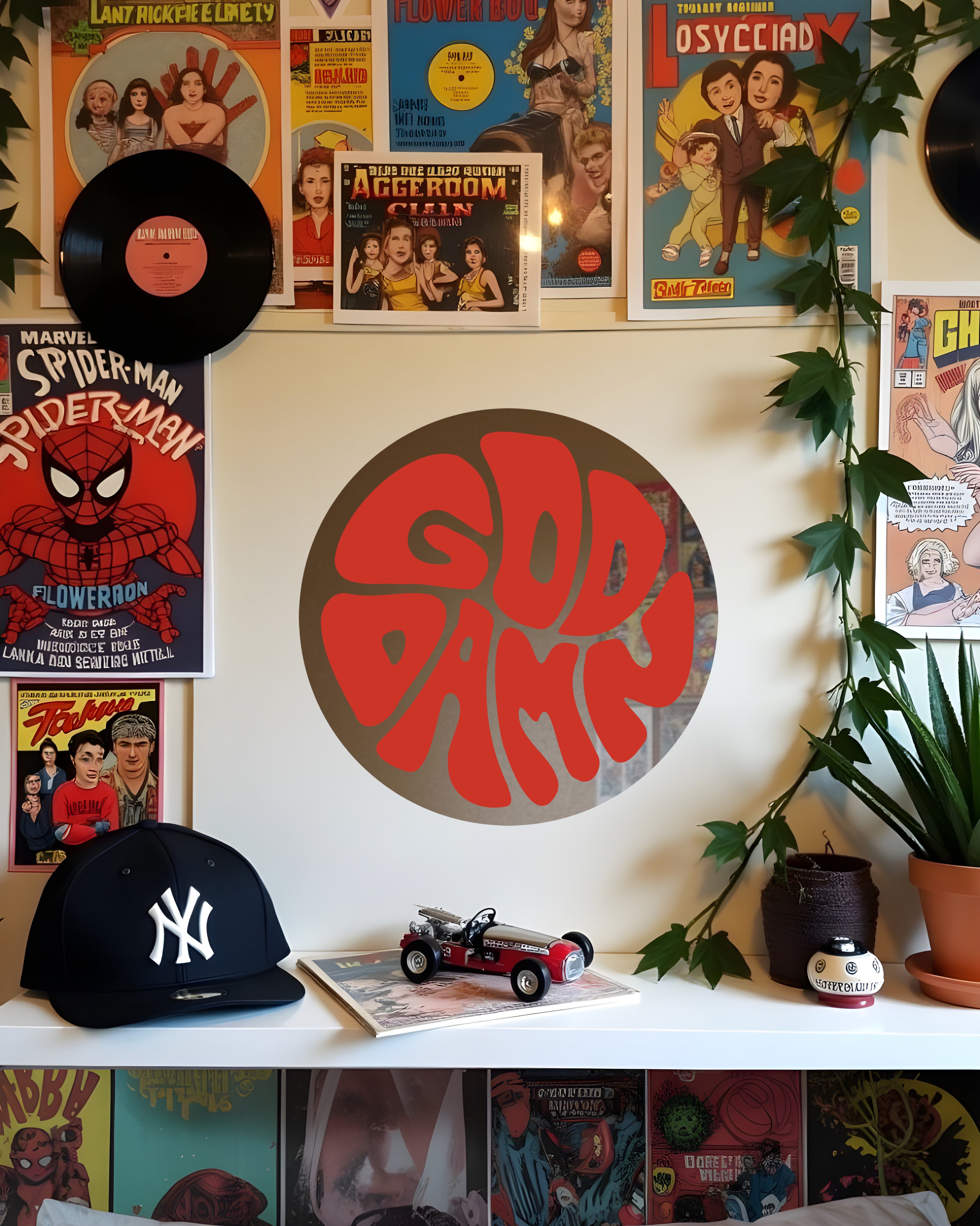 GOD DAMN | MIRROR POSTERS